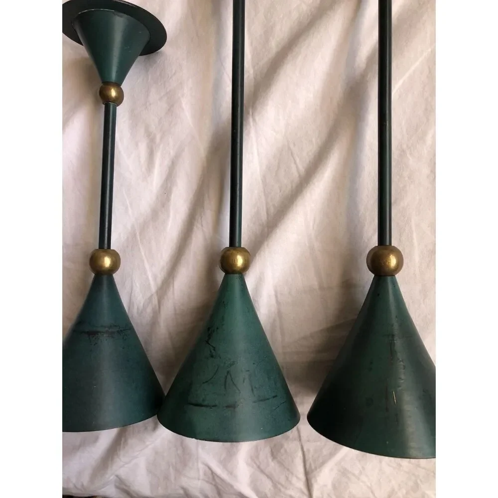 Rare Vintage IKEA Konfetti Candlestick Set 3 Anna Efverlund Postmodern Memphis